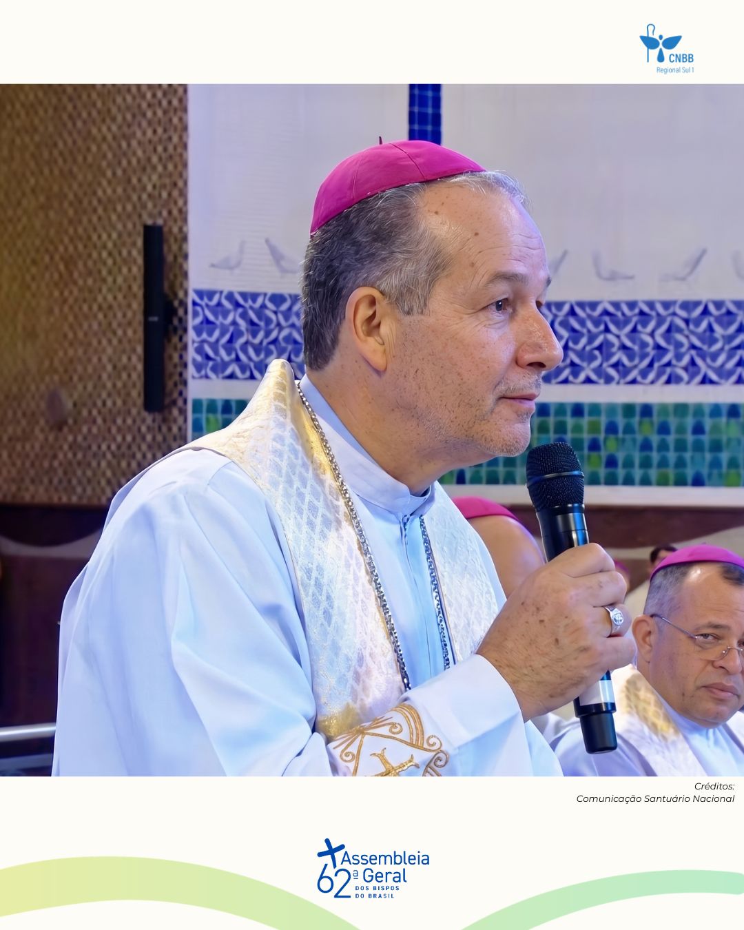 Dom Celso Alexandre durante a Assembleia Geral