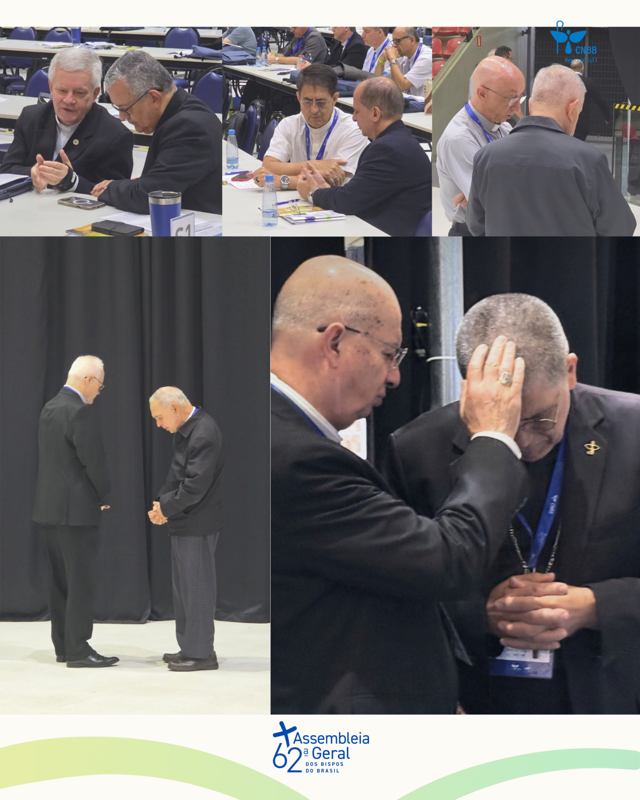 Bispos participam do Sacramento da Reconciliação