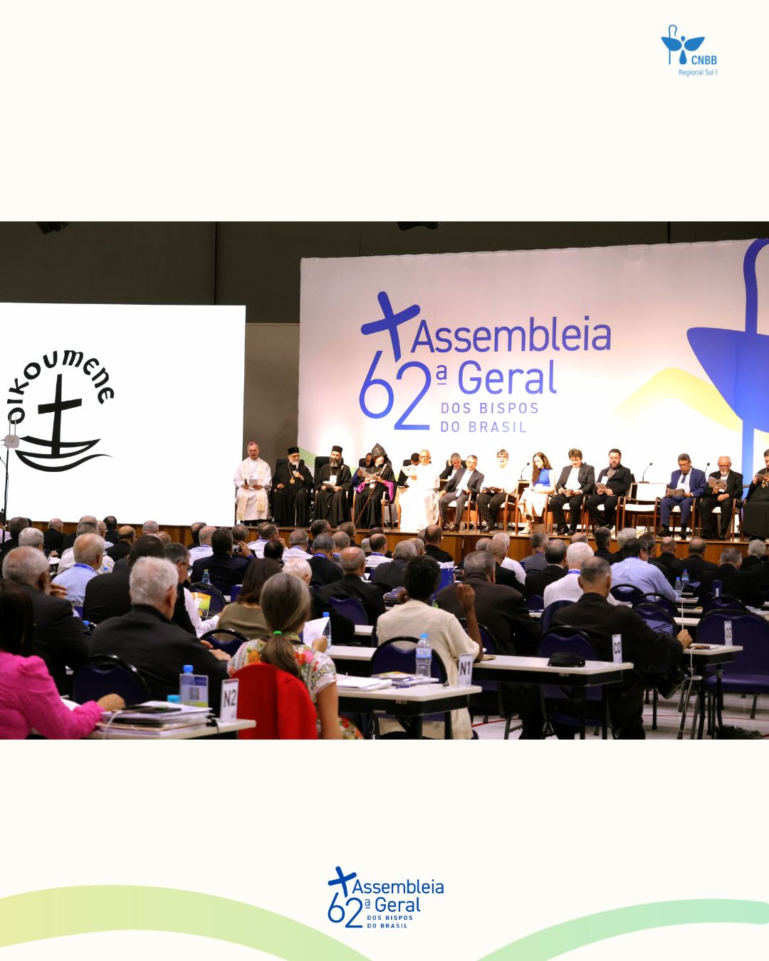 Celebração ecumênica durante a Assembleia Geral da CNBB