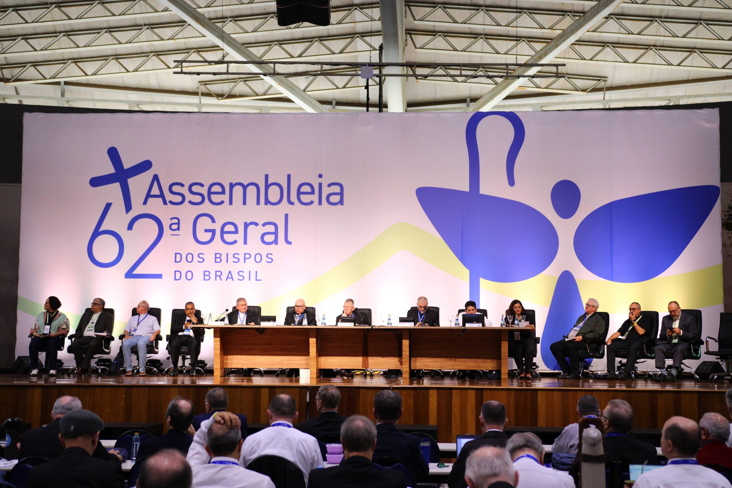 Bispos reunidos na Assembleia Geral da CNBB