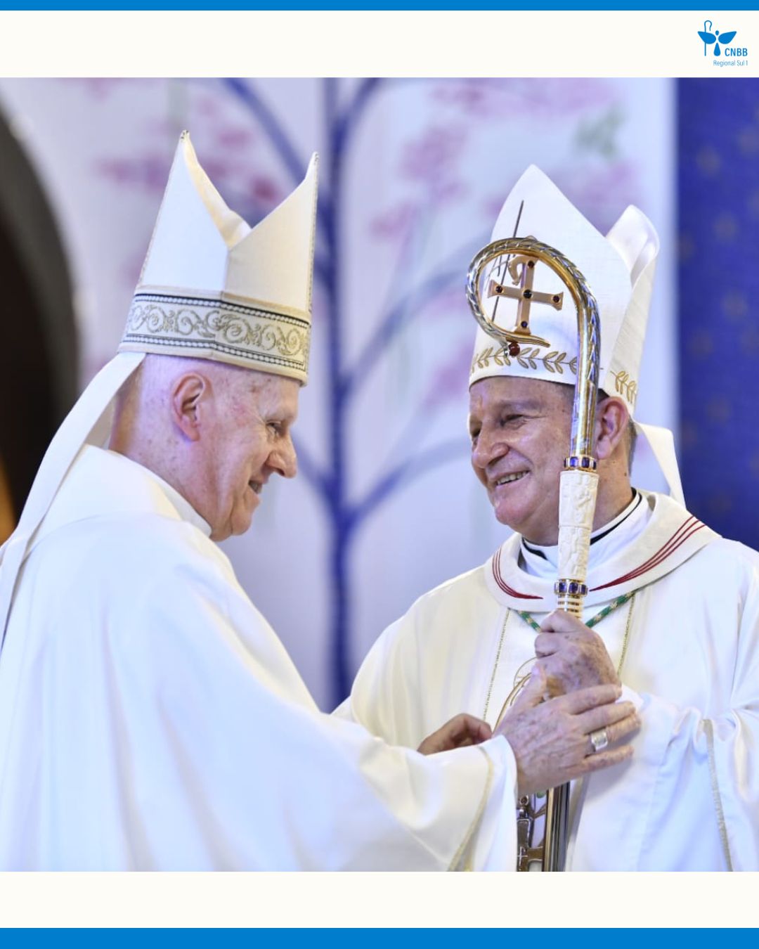 Posse canônica de Dom Mário na Arquidiocese de Aparecida