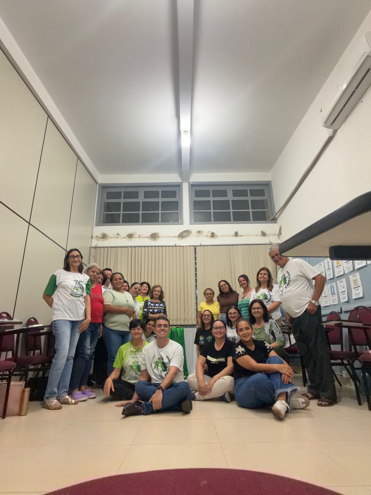 Encontro de agentes da Pastoral da Criança
