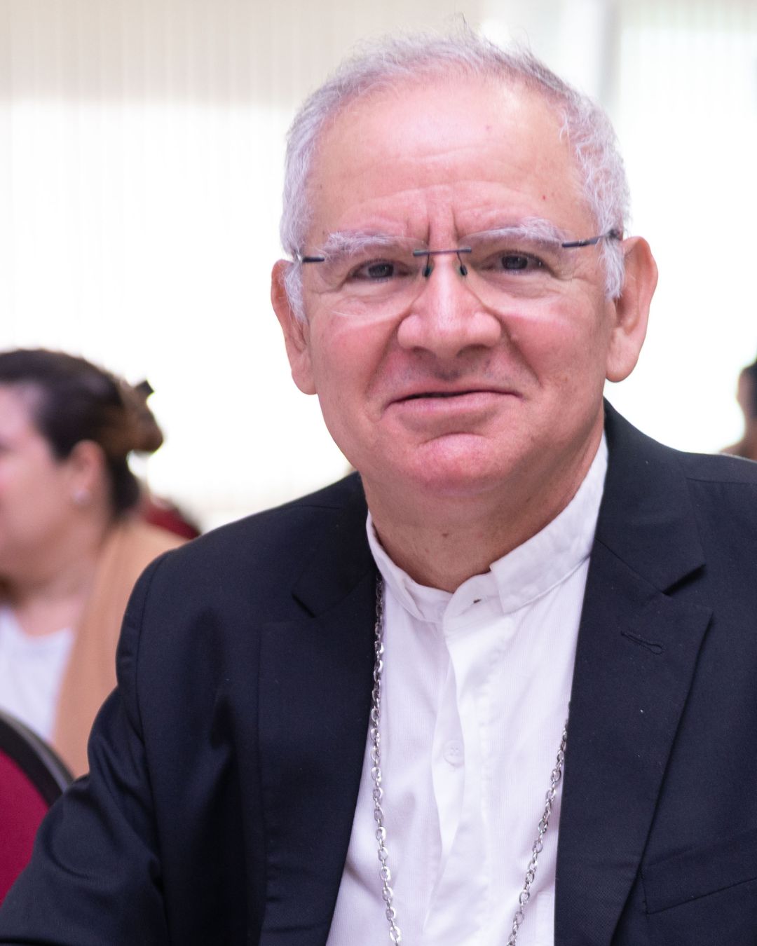 Dom Moacir Aparecido de Freitas durante o 3º Fórum Social